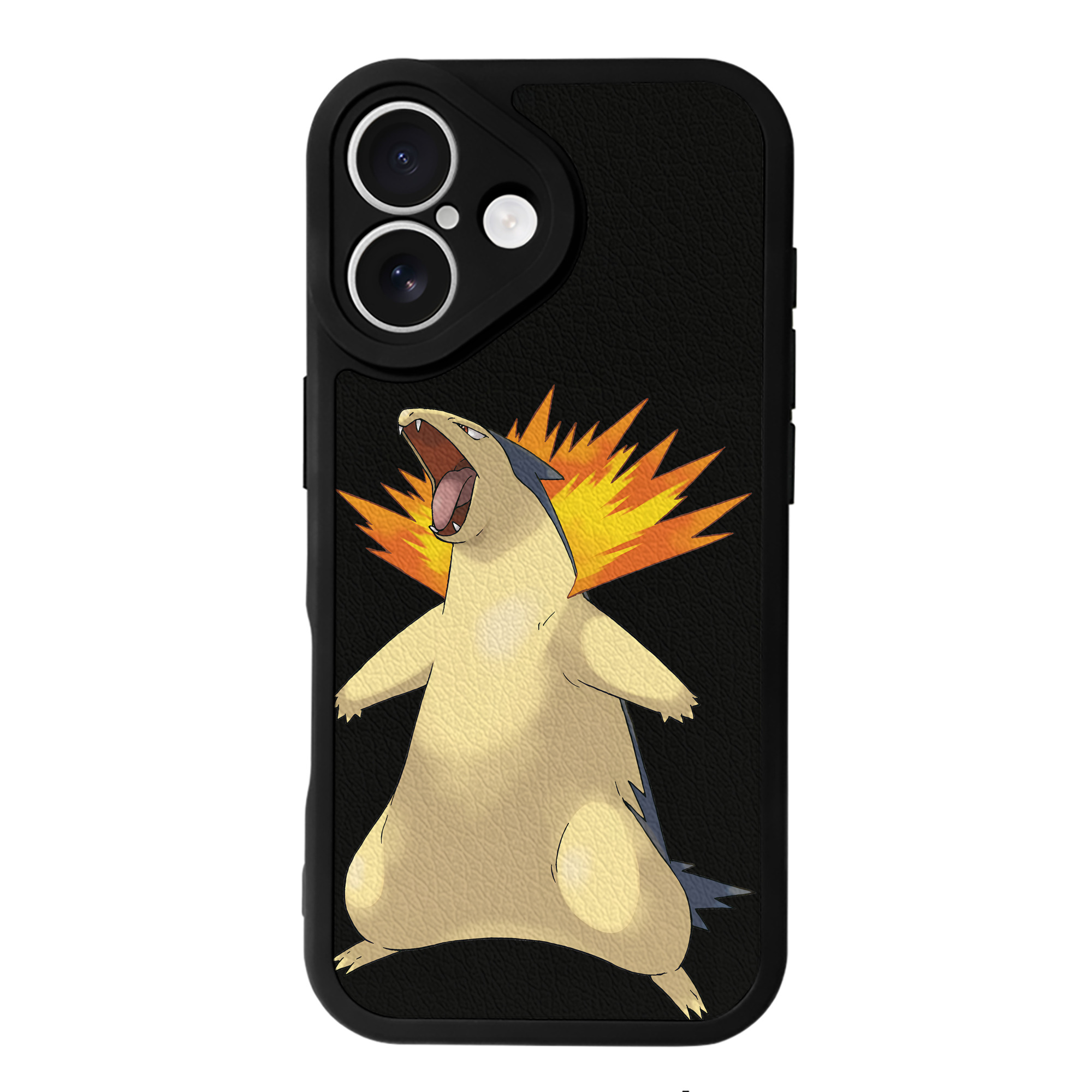 （画像用） ポケットモンスター Pokémon 【iPhone 16シリーズ対応】シリコンスマホケース（レザー調） 材質：シリコン